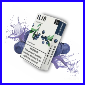 ILIA哩亞電子煙通用一代發光煙彈 3枚入【藍莓】