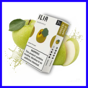 ILIA哩亞電子煙通用一代發光煙彈 3枚入【青蘋果】