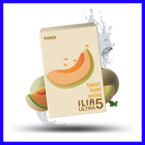 ILIA哩亞電子煙通用ULTRA 五代煙彈 3枚入【哈密瓜】